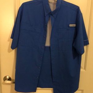 Columbia blue shirt